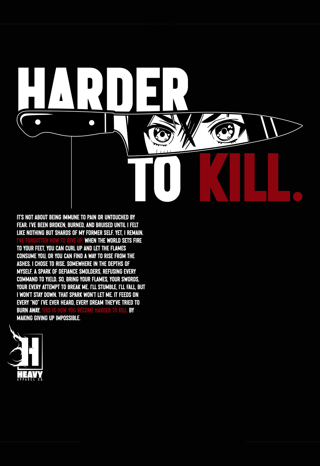 Harder To Kill Oversized Tee