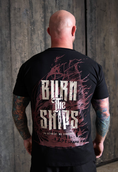 Burn The Ships Fitted Tee – Heavy Apparel Co.