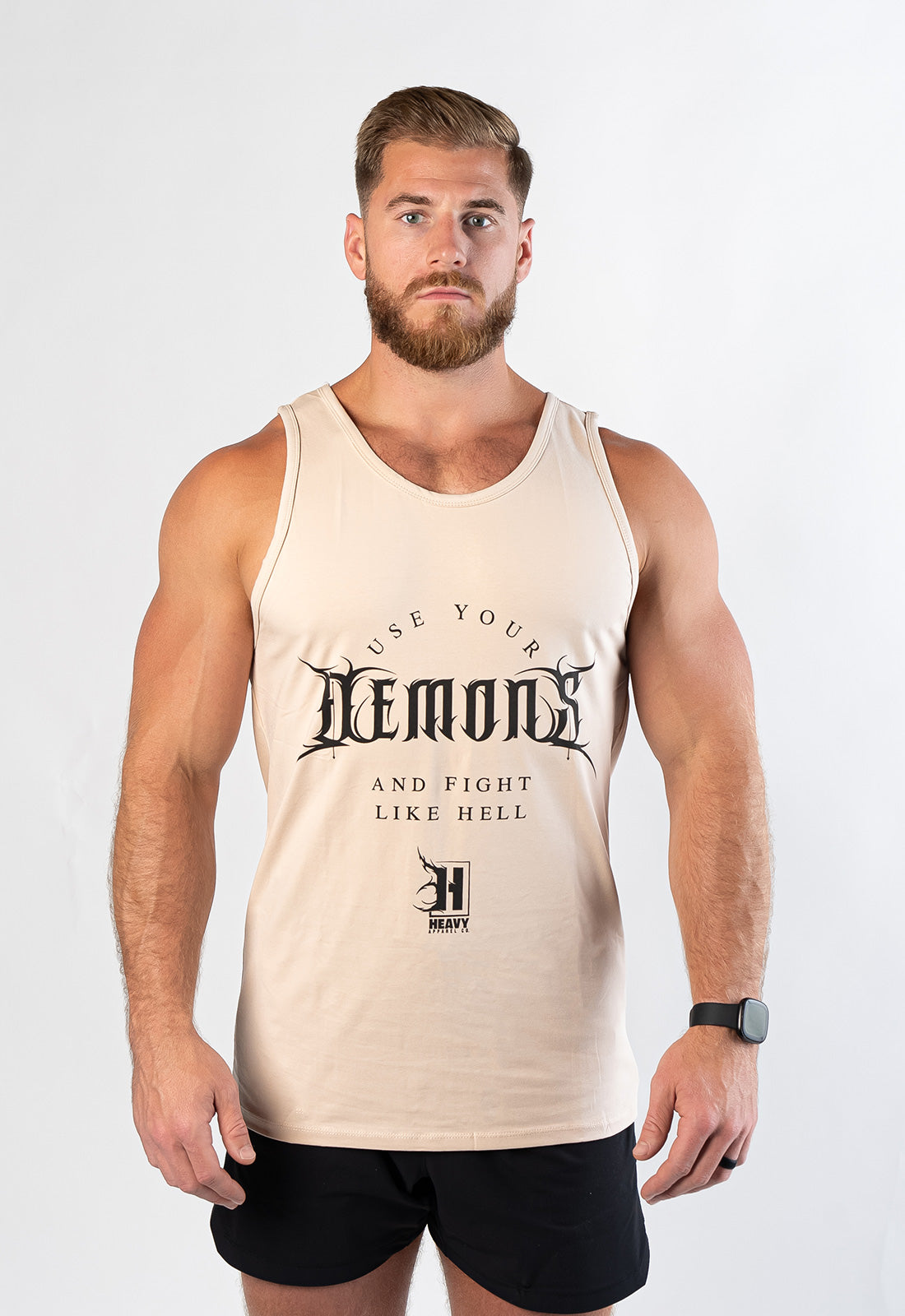 Use Your Demons Premium Tank - Sand