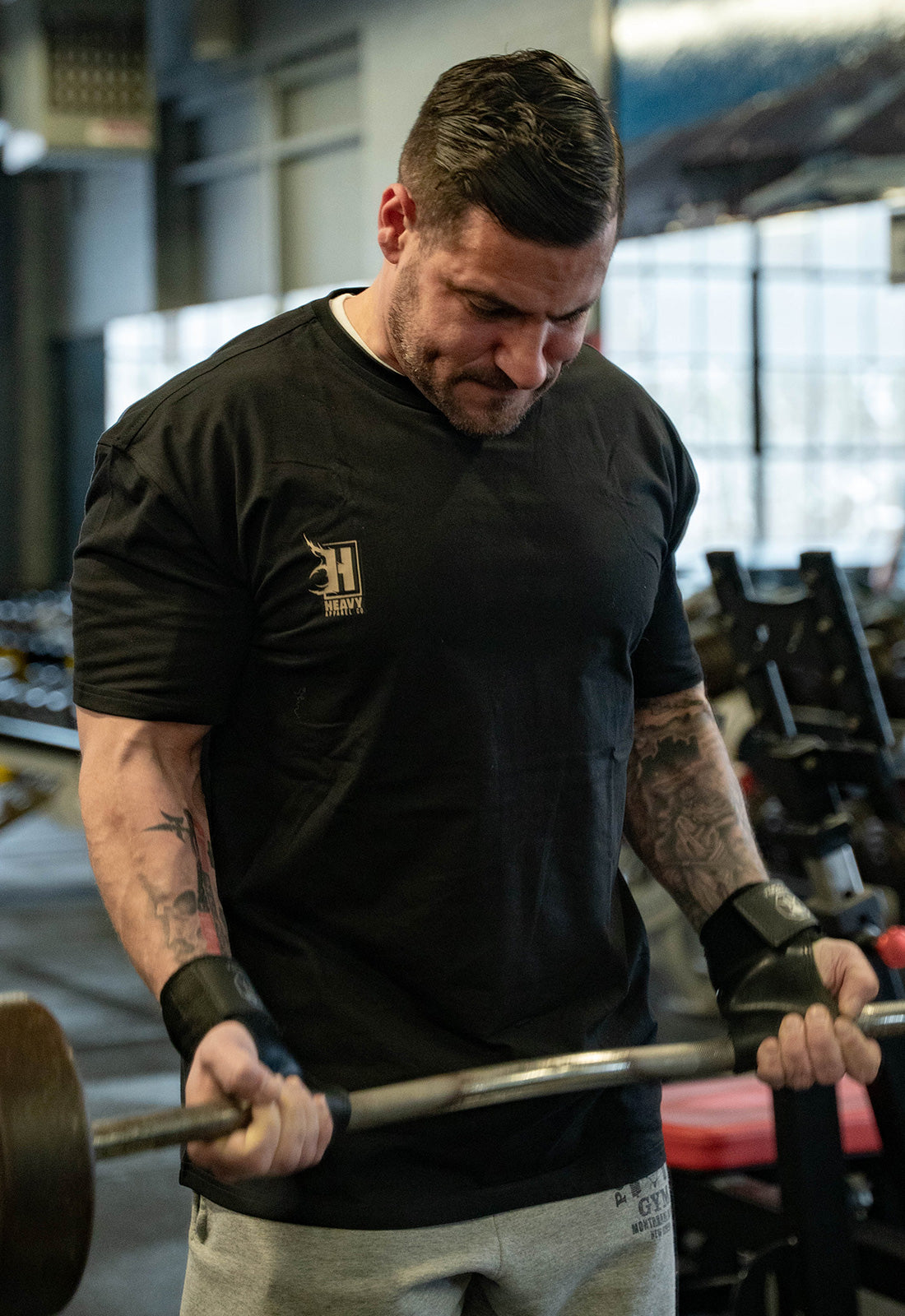 Hell Follows With Me Fitted Tee