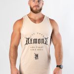 Use Your Demons Premium Tank - Sand