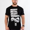 heavy metal heavy weights fitted tee