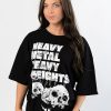 heavy metal heavy weights oversized tee