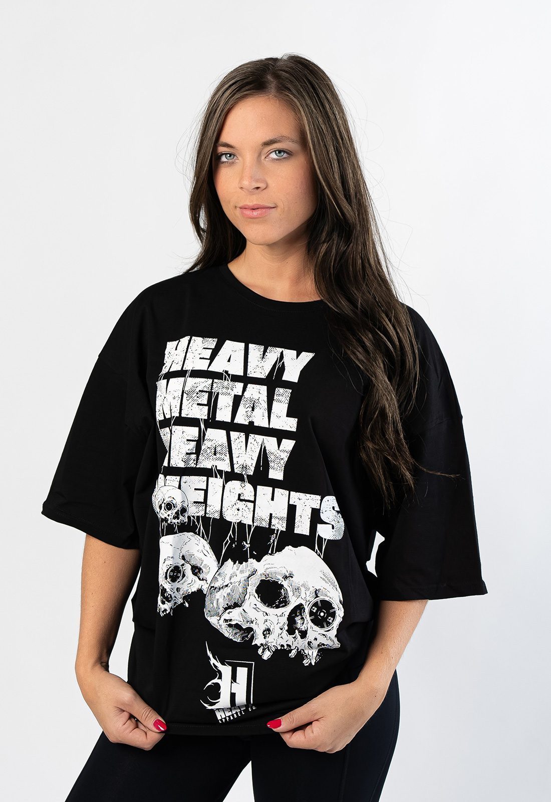 heavy metal heavy weights oversized tee